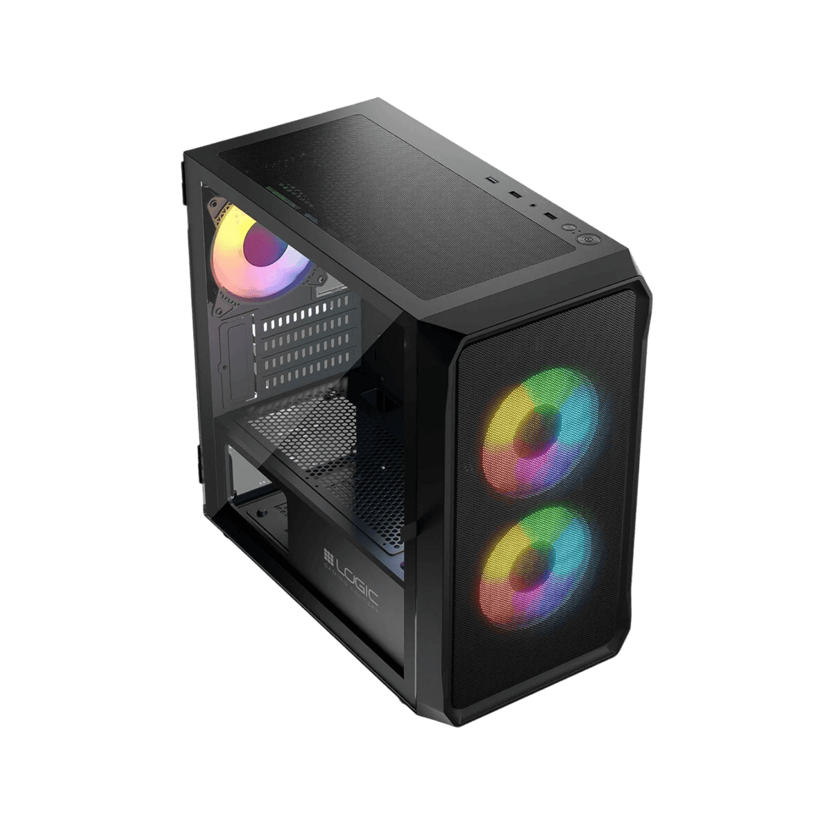 Obudowa Logic Concept Portos ARGB Mini Black.