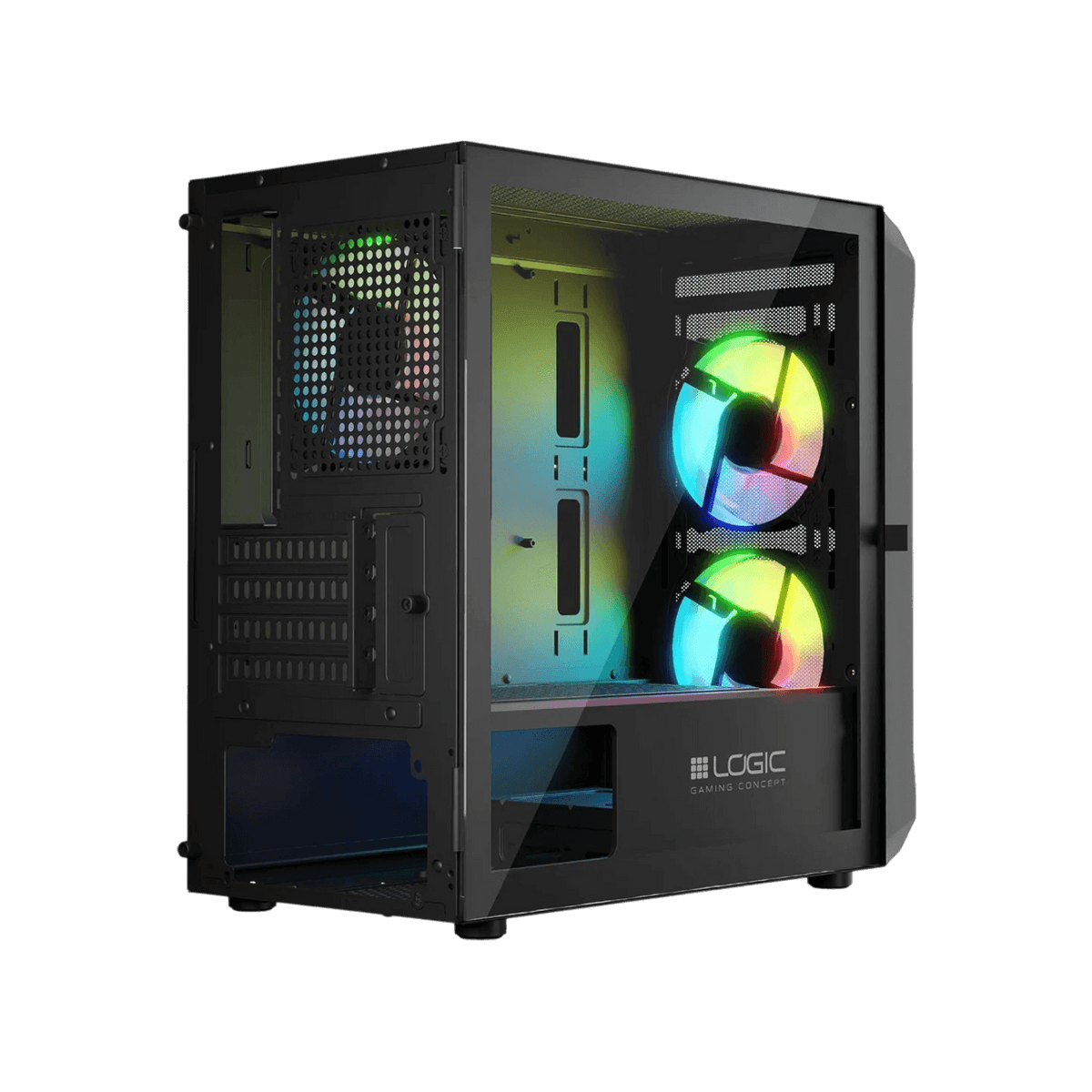 Obudowa Logic Concept Portos ARGB Mini Black.