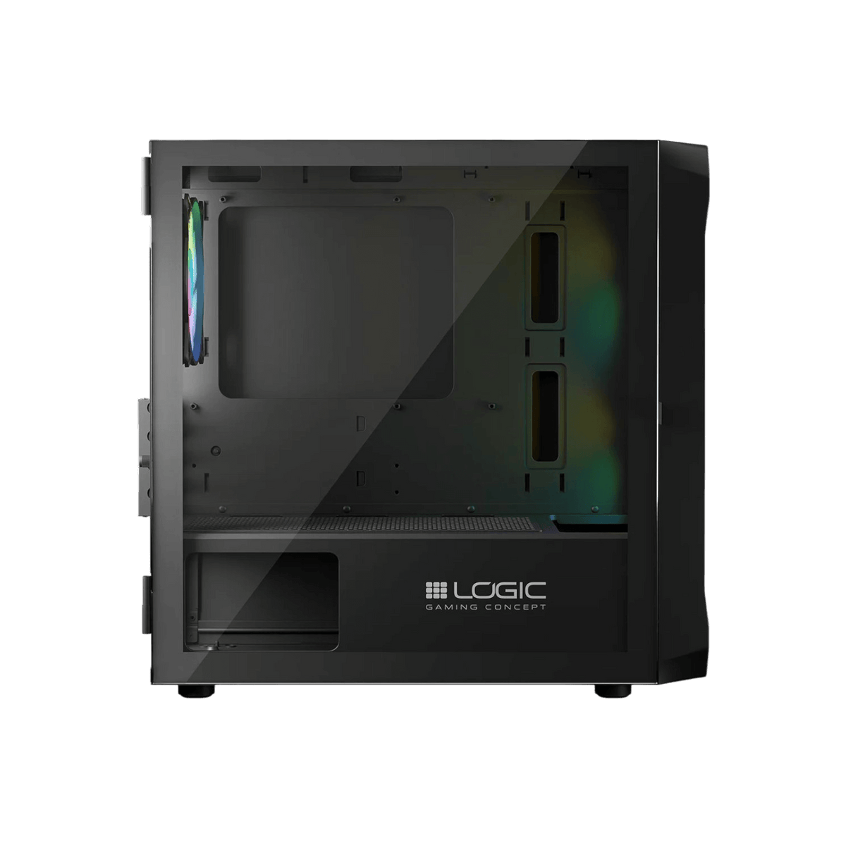 Obudowa Logic Concept Portos ARGB Mini Black.
