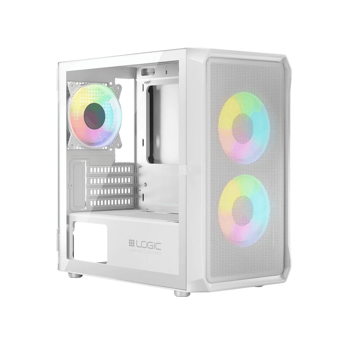 Obudowa Logic Concept Portos ARGB Mini White.