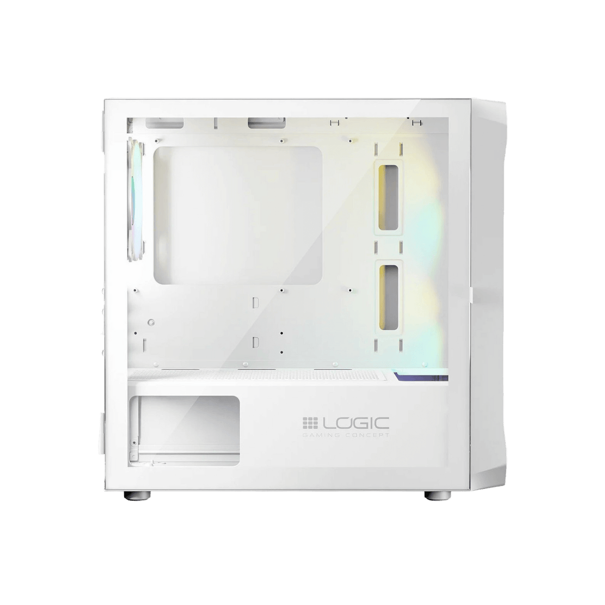 Obudowa Logic Concept Portos ARGB Mini White.