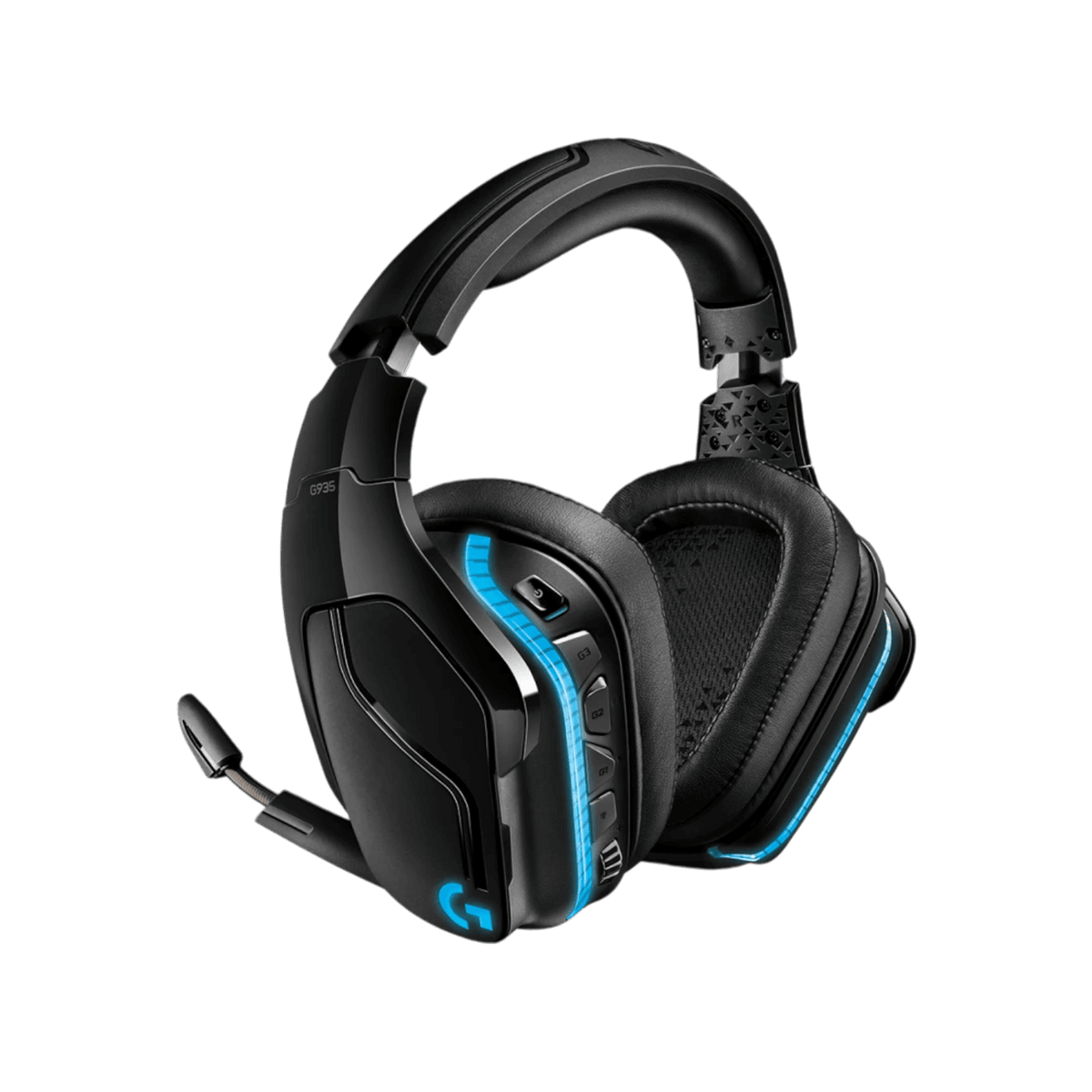 Słuchawki gamingowe bezprzewodowe nauszne Logitech G935.