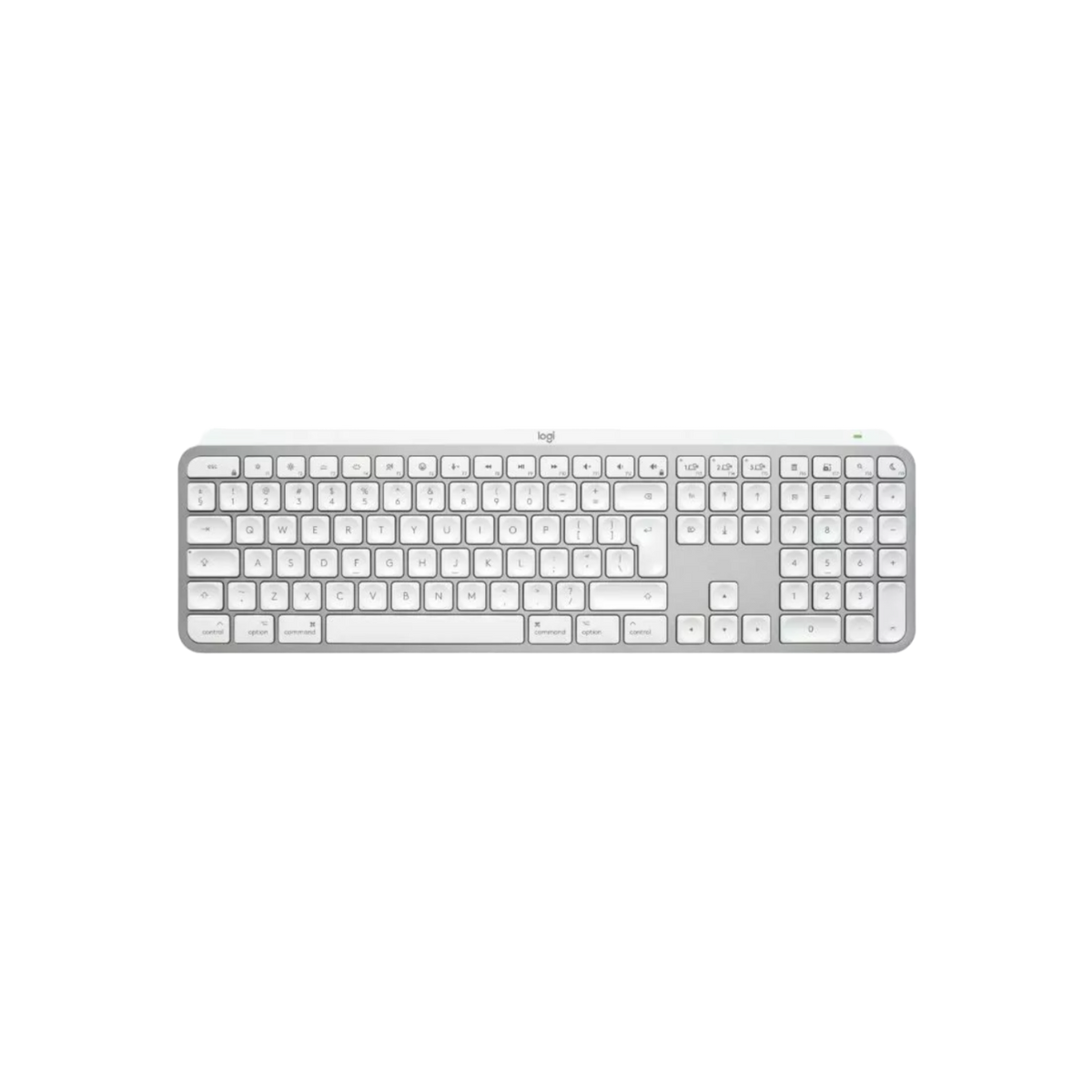 Klawiatura Logitech MX Keys S for Mac Pale Grey.