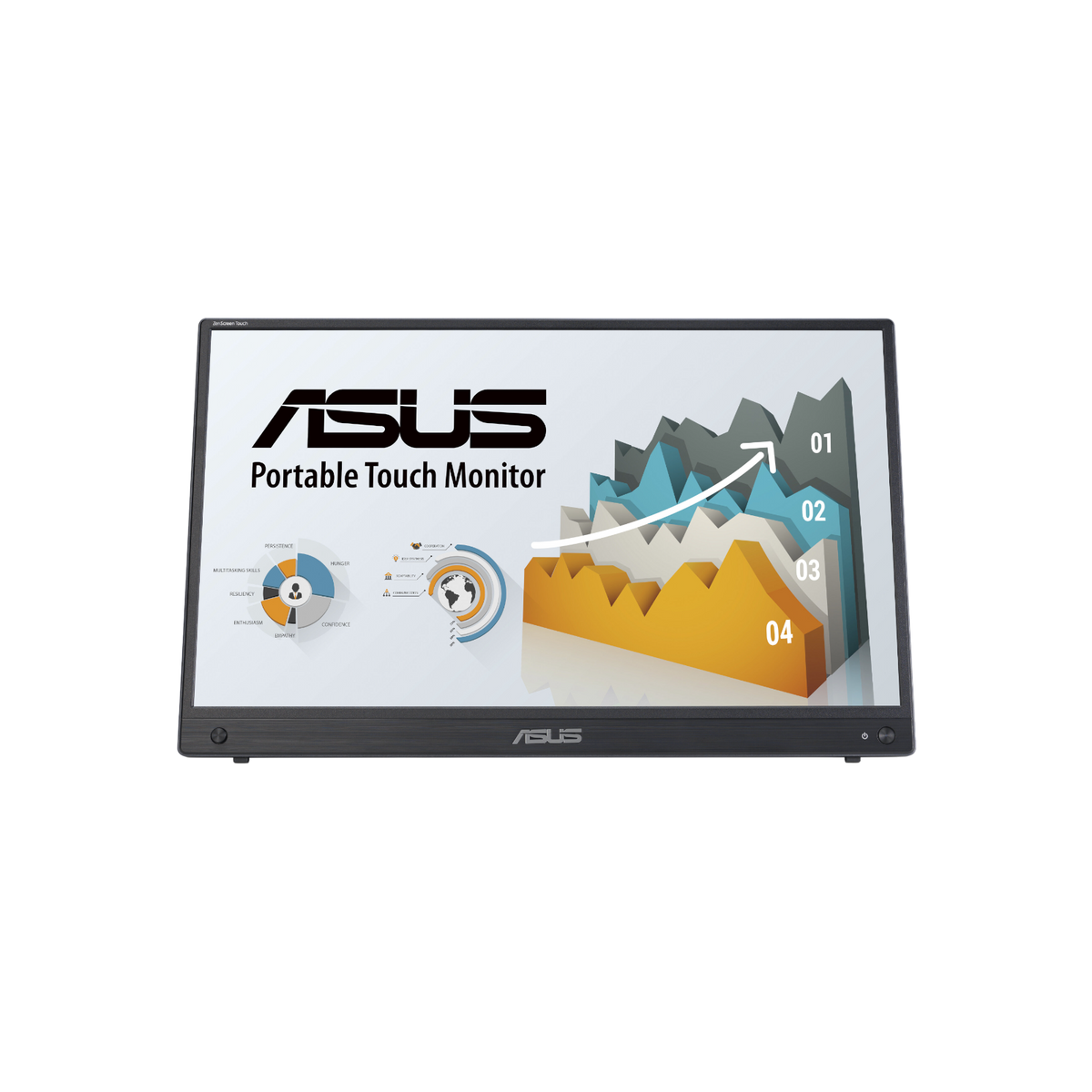 Monitor Asus ZenScreen Touch MB16AHT 15.6" IPS Full HD.
