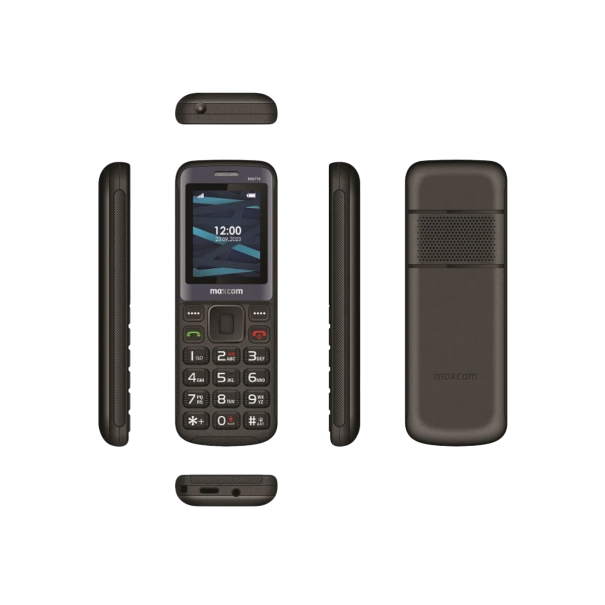 Telefon komórkowy Maxcom MM718 4G Czarny.