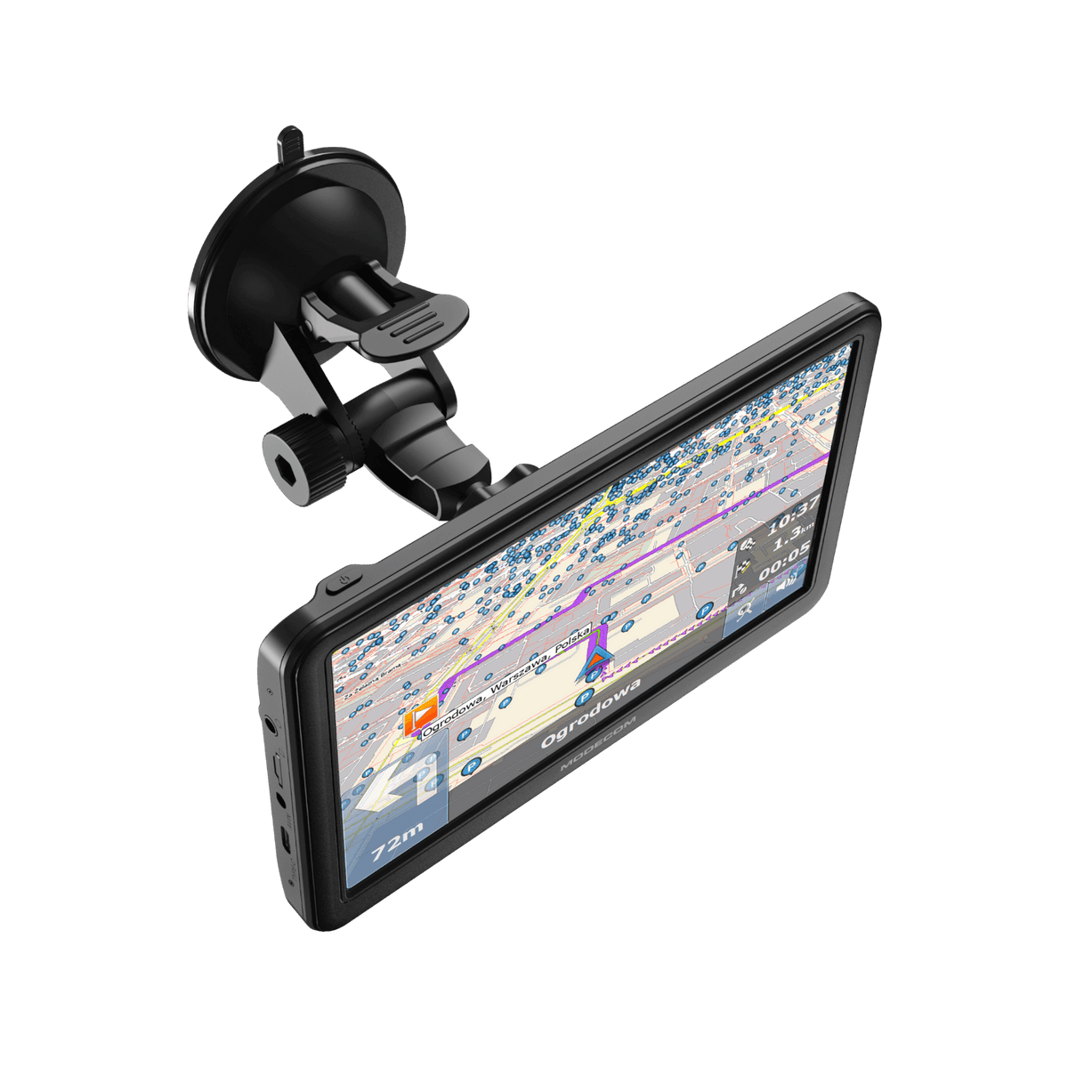Nawigacja samochodowa MODECOM FreeWAY CX 7.4 + MapFactor mapy Europy.