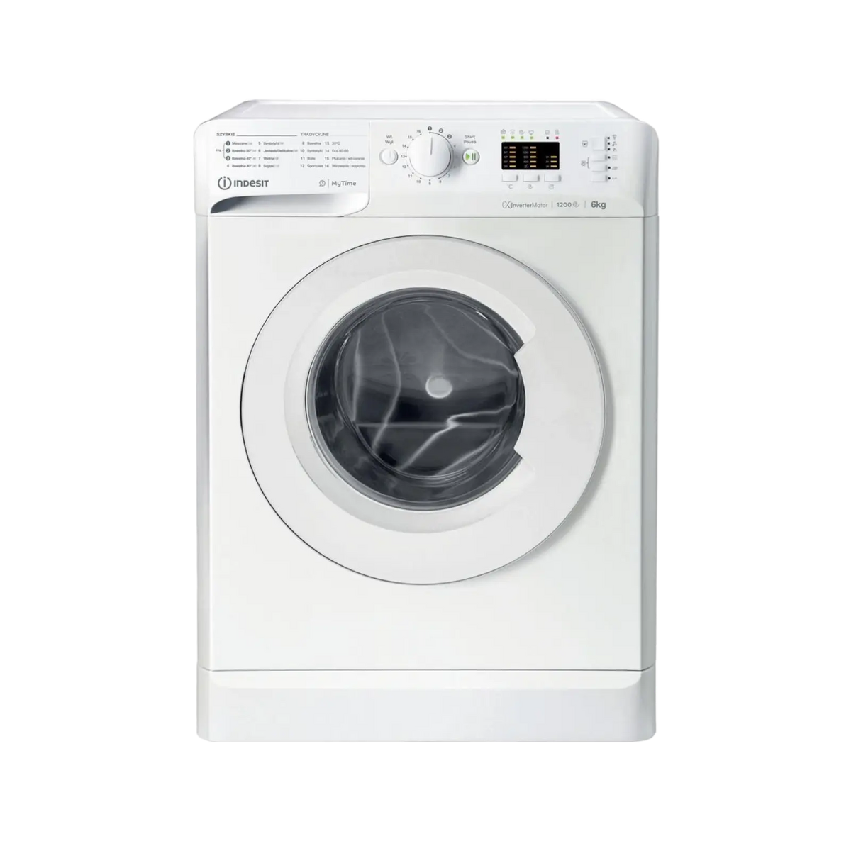 Pralka wolnostojąca Indesit MTWSC 61294 W PL Slim 6kg 1200rpm.