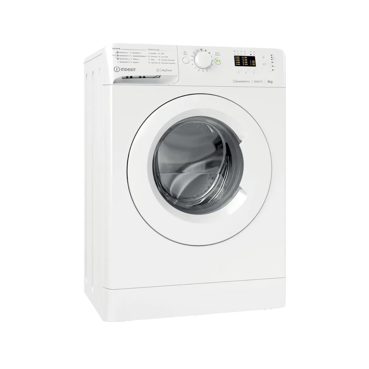 Pralka wolnostojąca Indesit MTWSC 61294 W PL Slim 6kg 1200rpm.