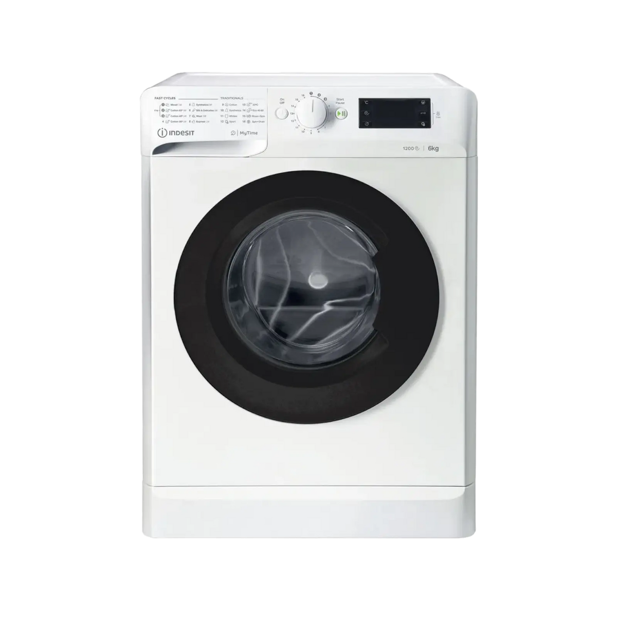 Pralka wolnostojąca Indesit MTWSE 61294 WK EE Slim 6kg 1200rpm.