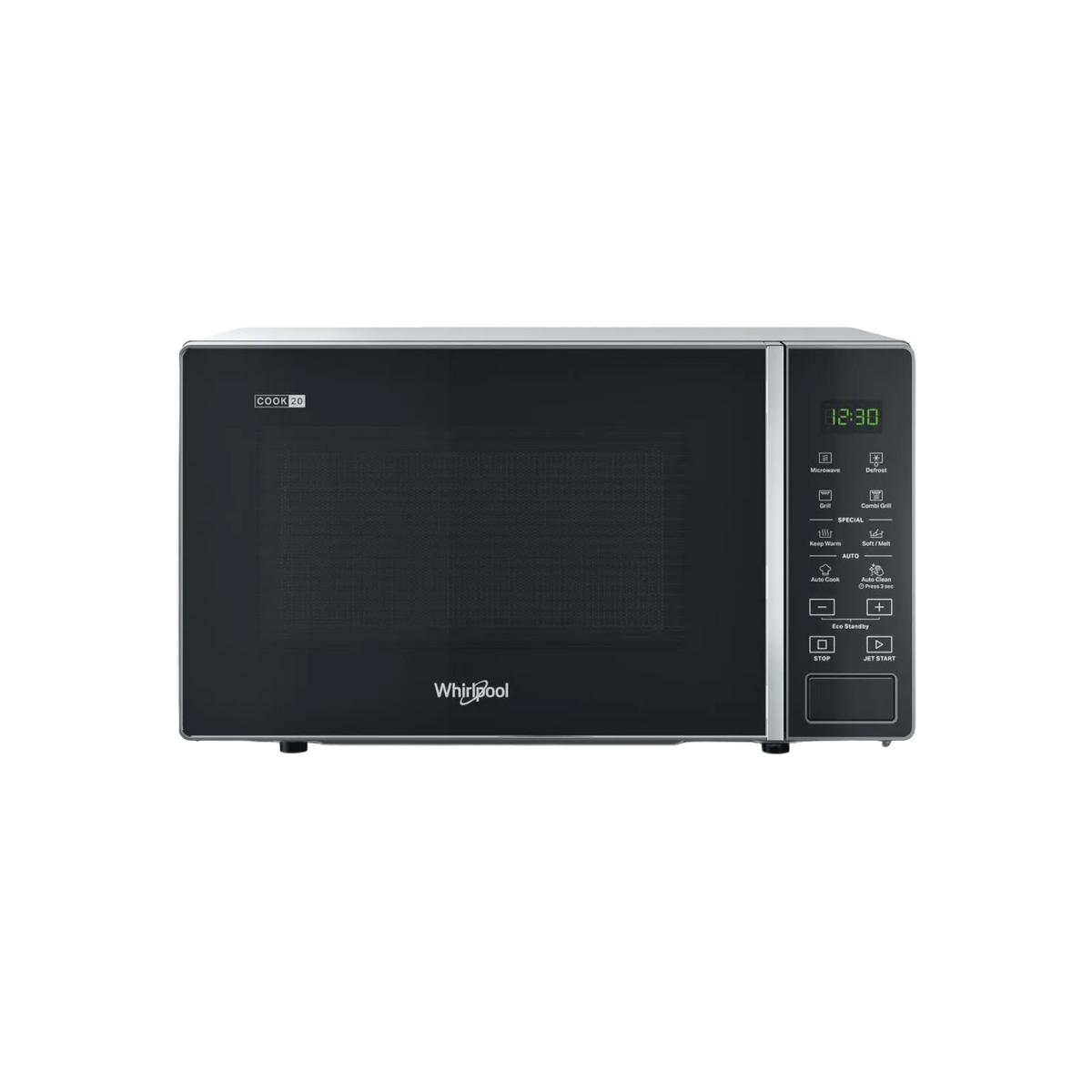 Kuchenka mikrofalowa wolnostojąca Whirlpool MWP 203 SB Grill.