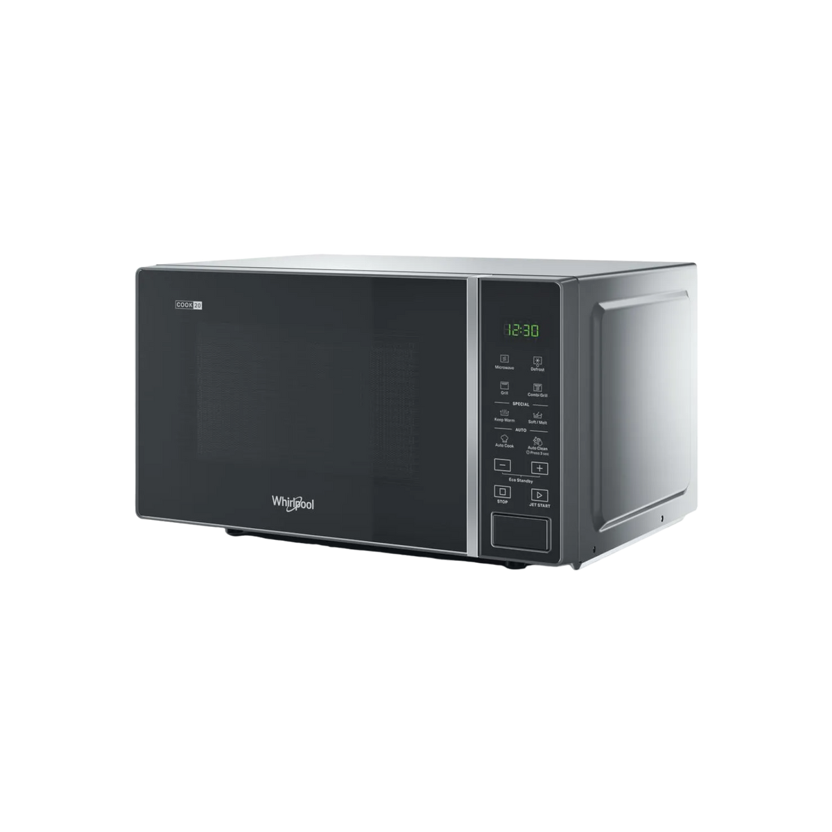 Kuchenka mikrofalowa wolnostojąca Whirlpool MWP 203 SB Grill.