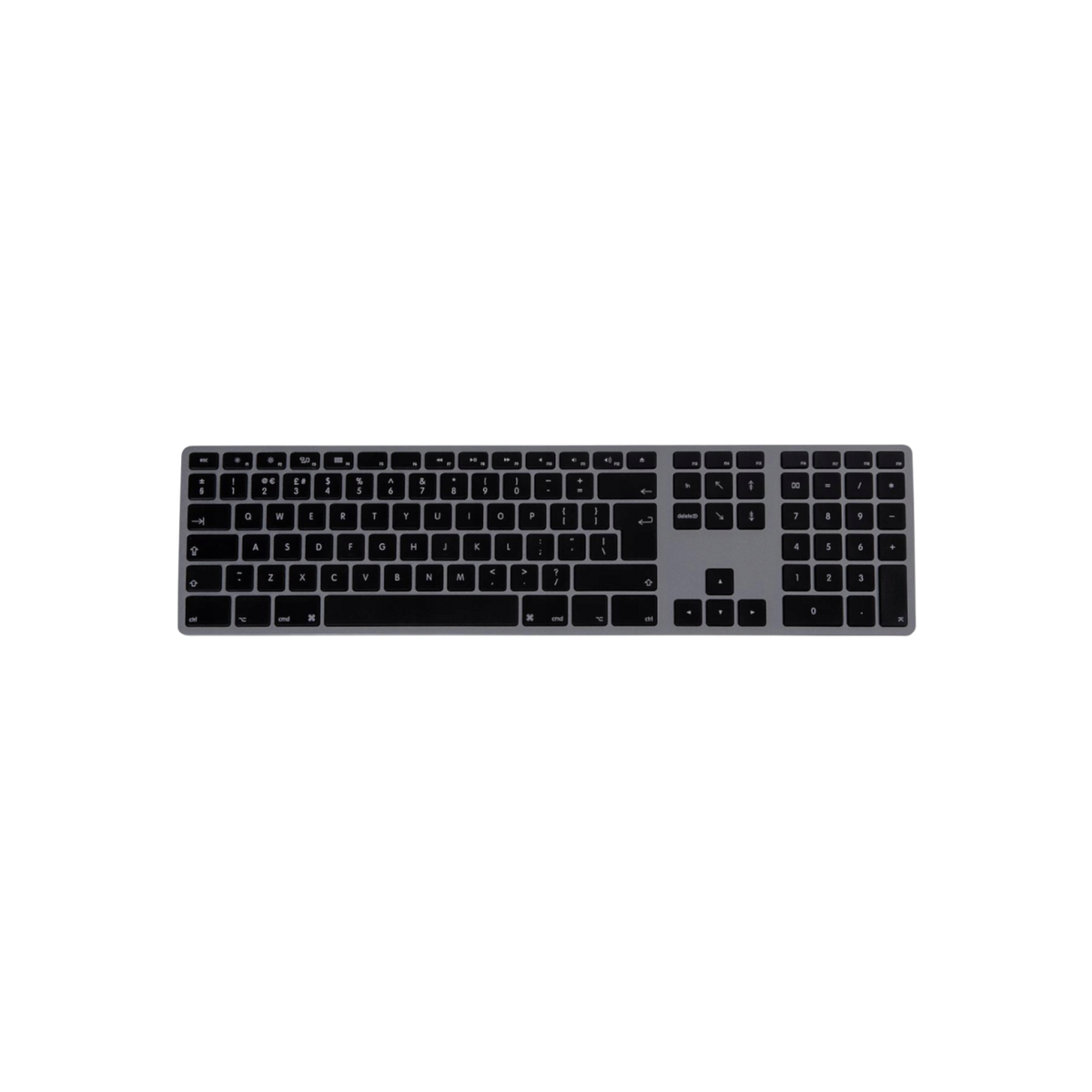 Klawiatura Mac Hub 2xUSB Szary.