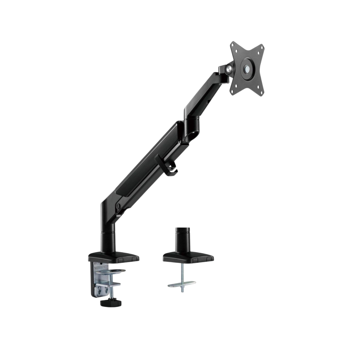Uchwyt na monitor ze sprężyną gazową Maclean Ergo Office 17" - 32" ER-405B 9kg.