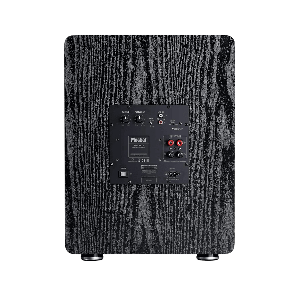 Subwoofer Magnat Alpha RS 12 Czarny.