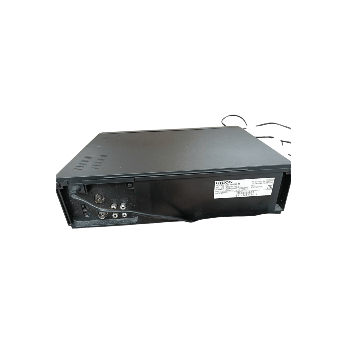Magnetowid VHS.