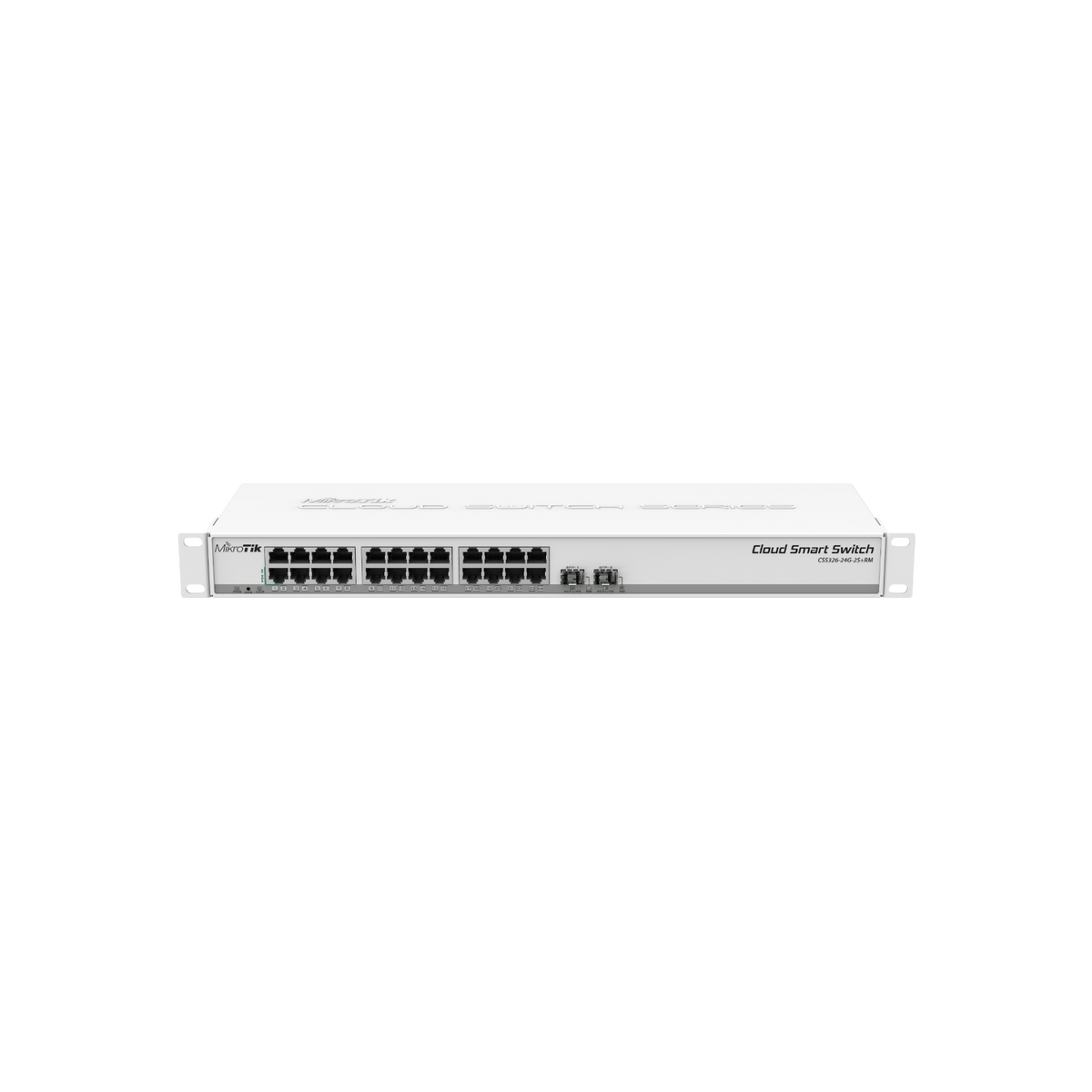 Switch zarządzalny Mikrotik CSS326-24G-2S+RM 24xGbE 2xSFP+.