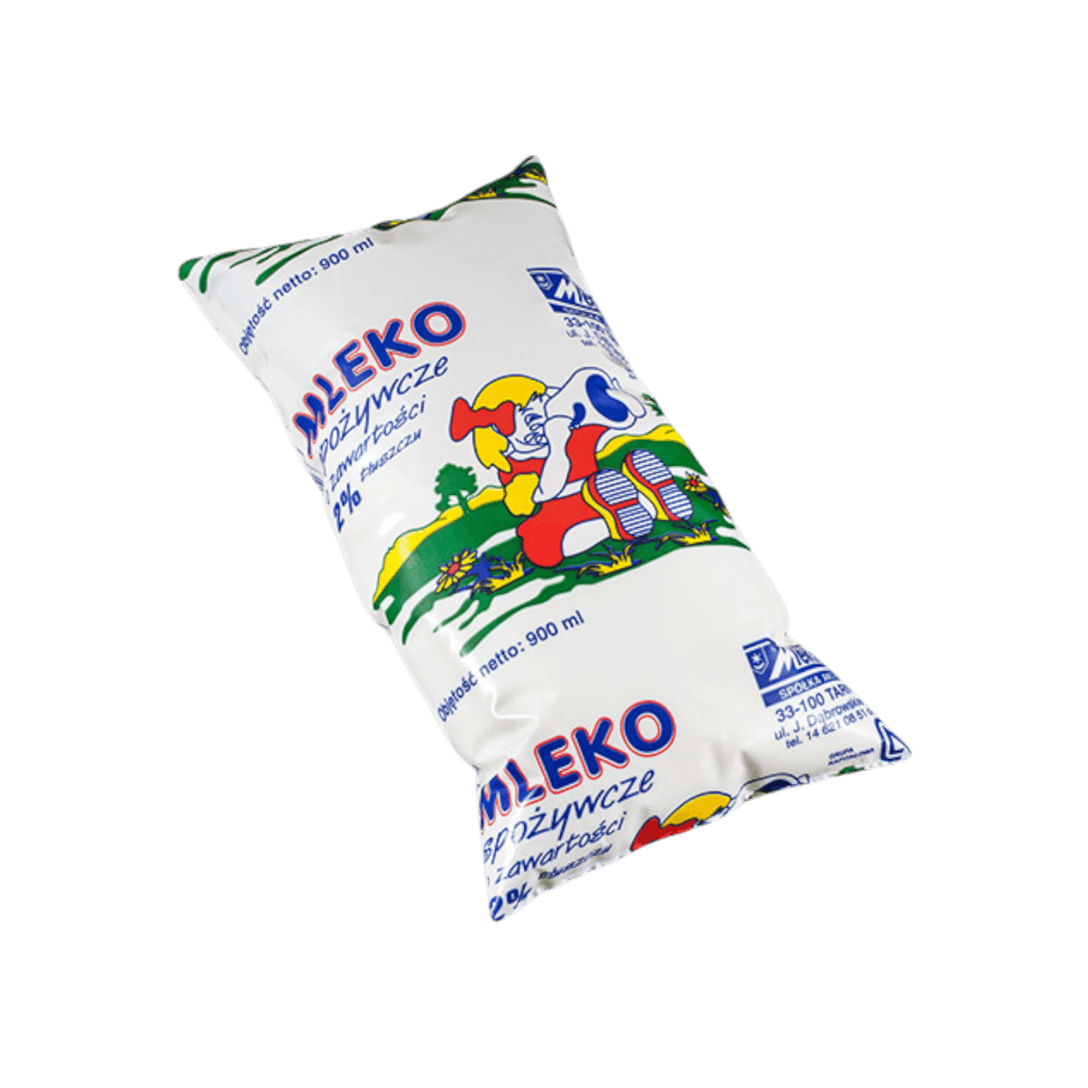 Mleko w worku.