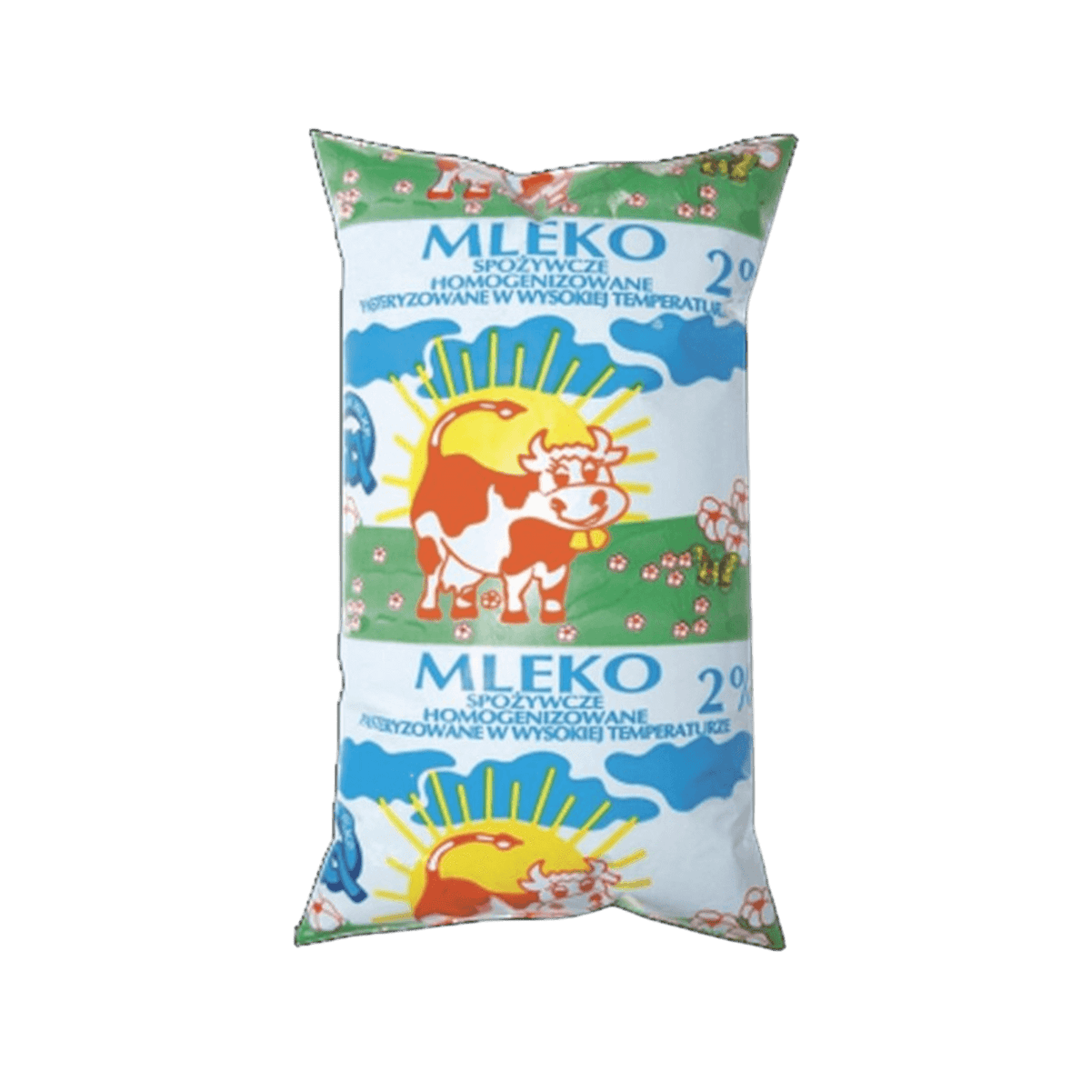 Mleko w worku.