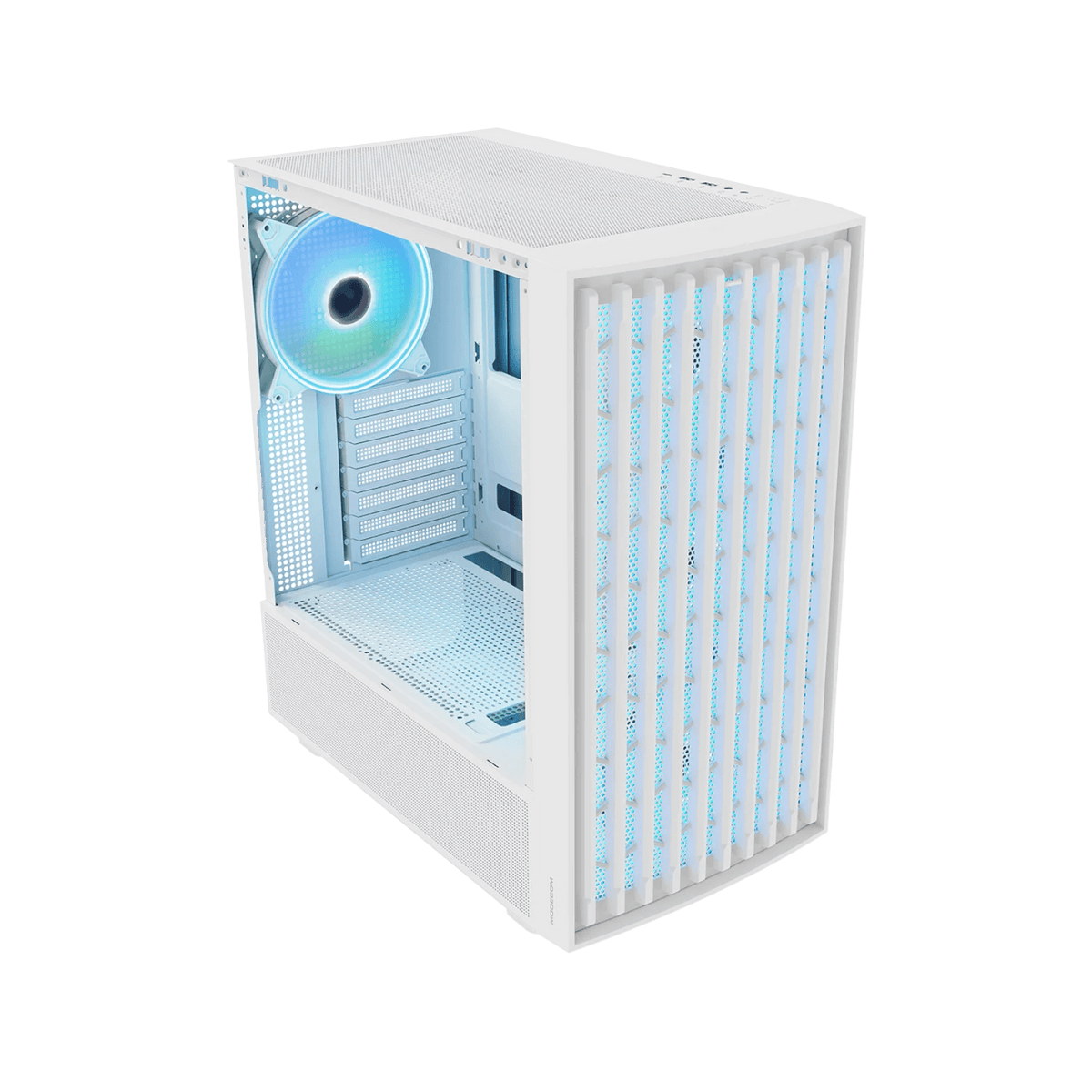 Obudowa Modecom Breeze ARGB Flow Midi White.