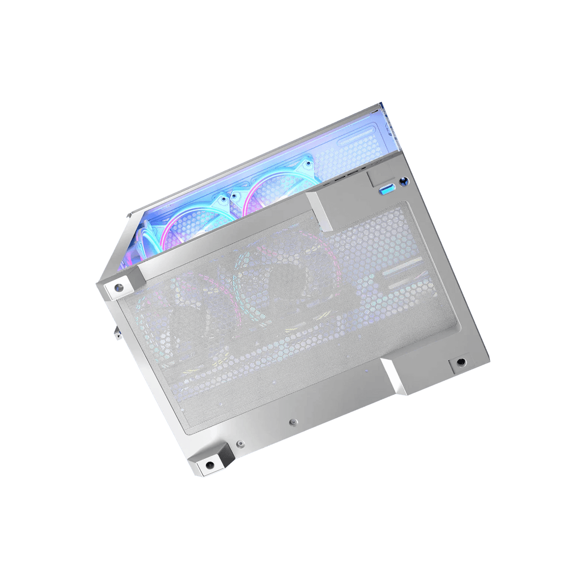 Obudowa Modecom Volcano Panorama Apex ARGB 5F Midi White.