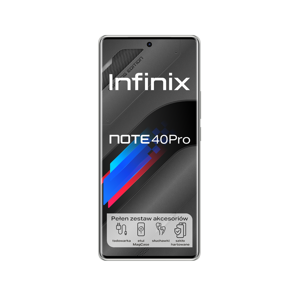 Smartfon Infinix NOTE 40 Pro Racing Grey.