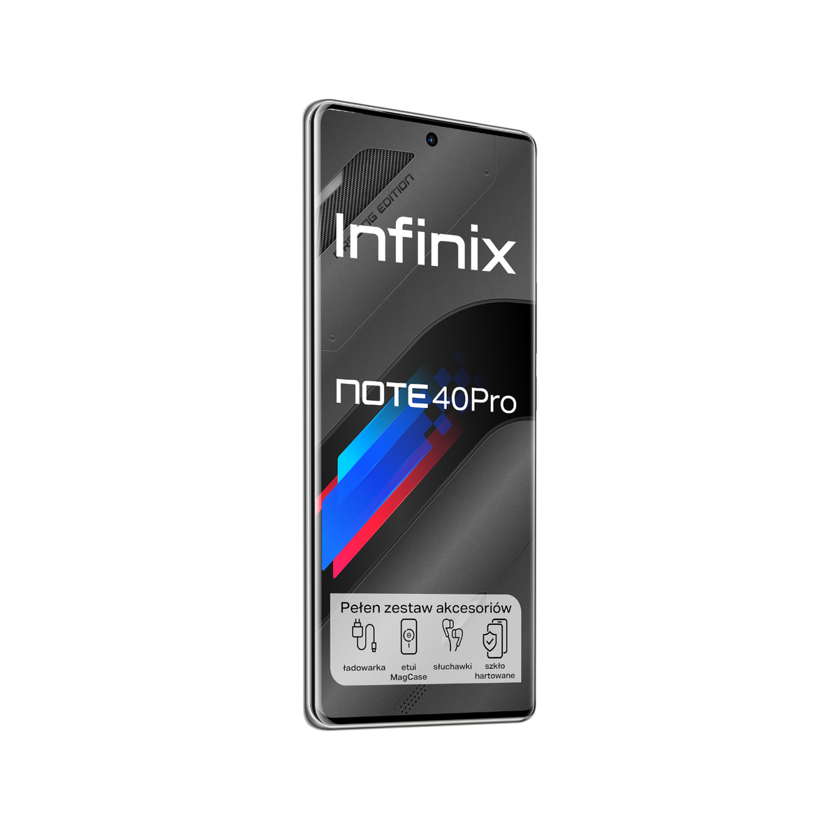 Smartfon Infinix NOTE 40 Pro Racing Grey.