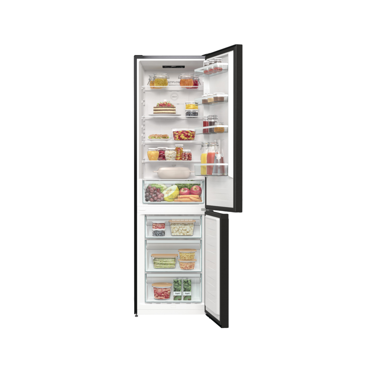 Lodówka wolnostojąca Gorenje NRK6202EBXL4 No Frost 200cm.