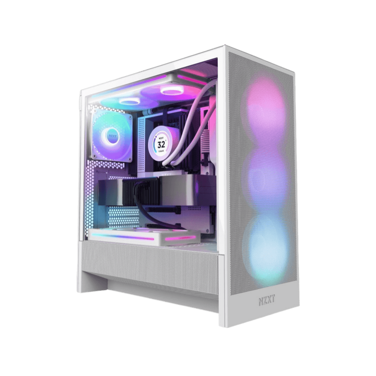 Obudowa NZXT H5 Flow RGB (2024) White.