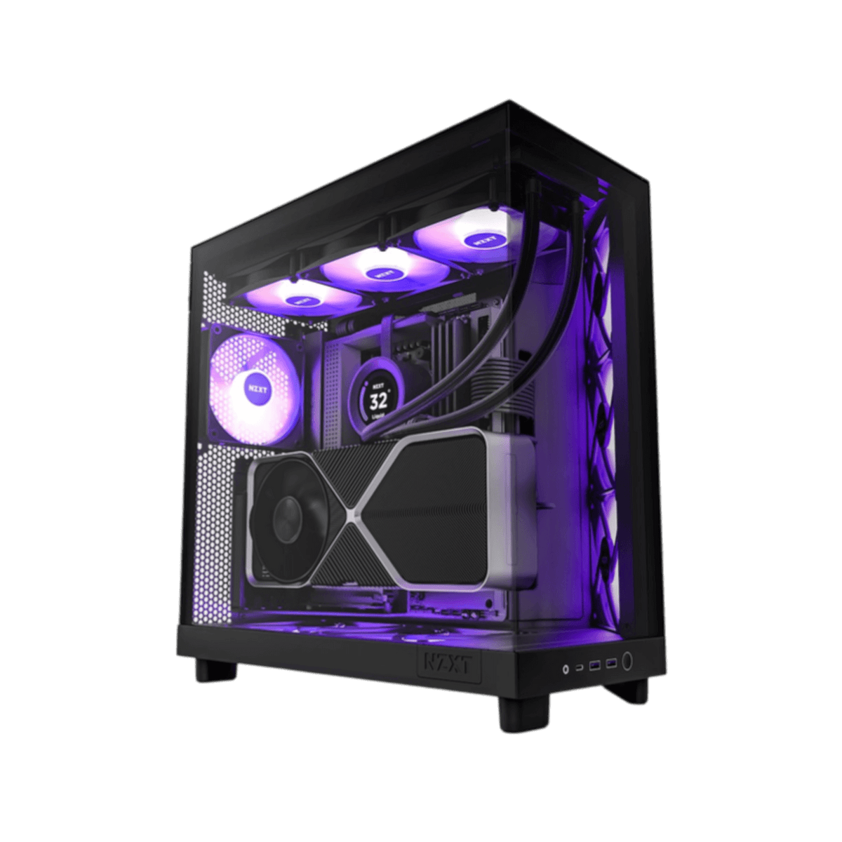 Obudowa NZXT H6 Flow RGB Black.