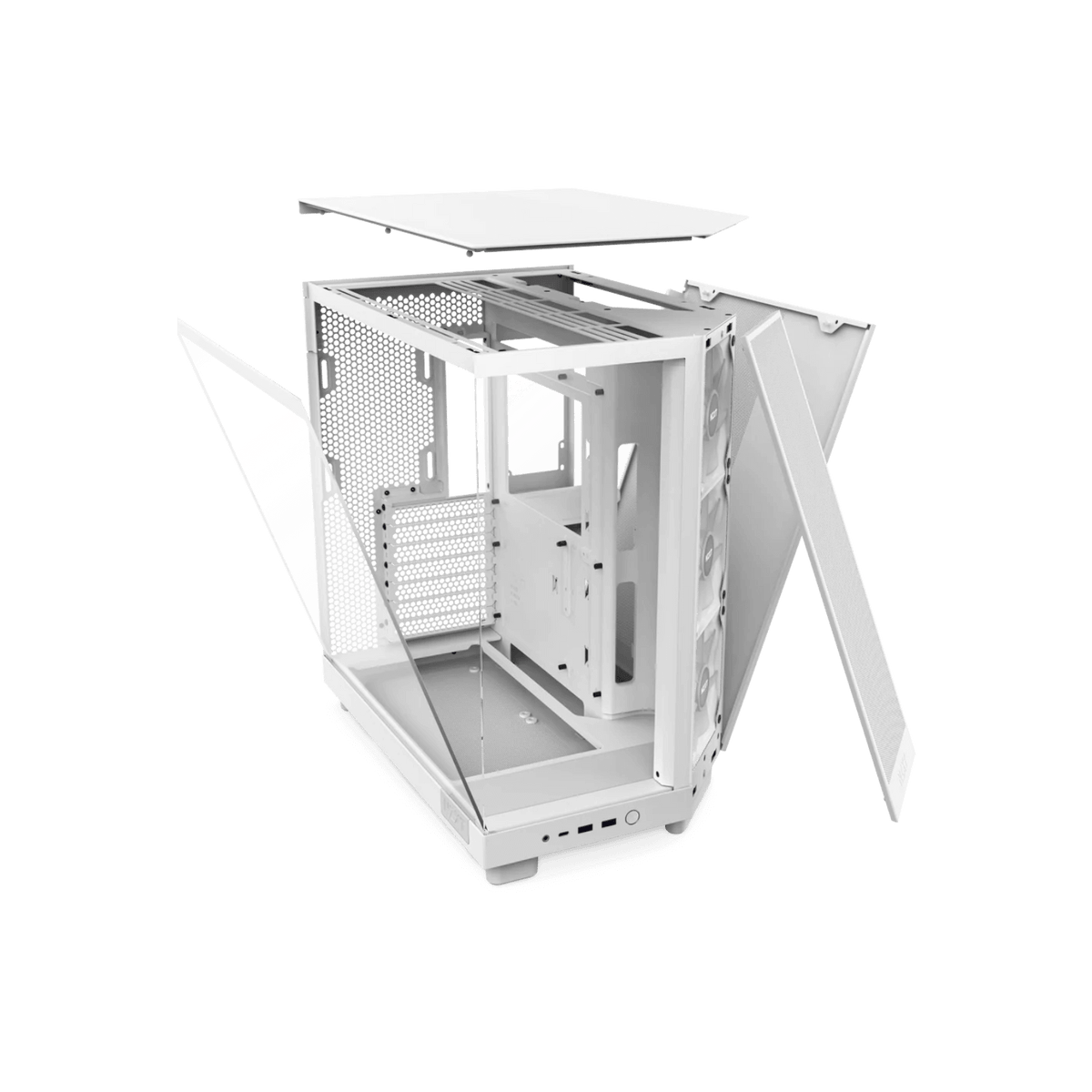 Obudowa NZXT H6 Flow RGB White.