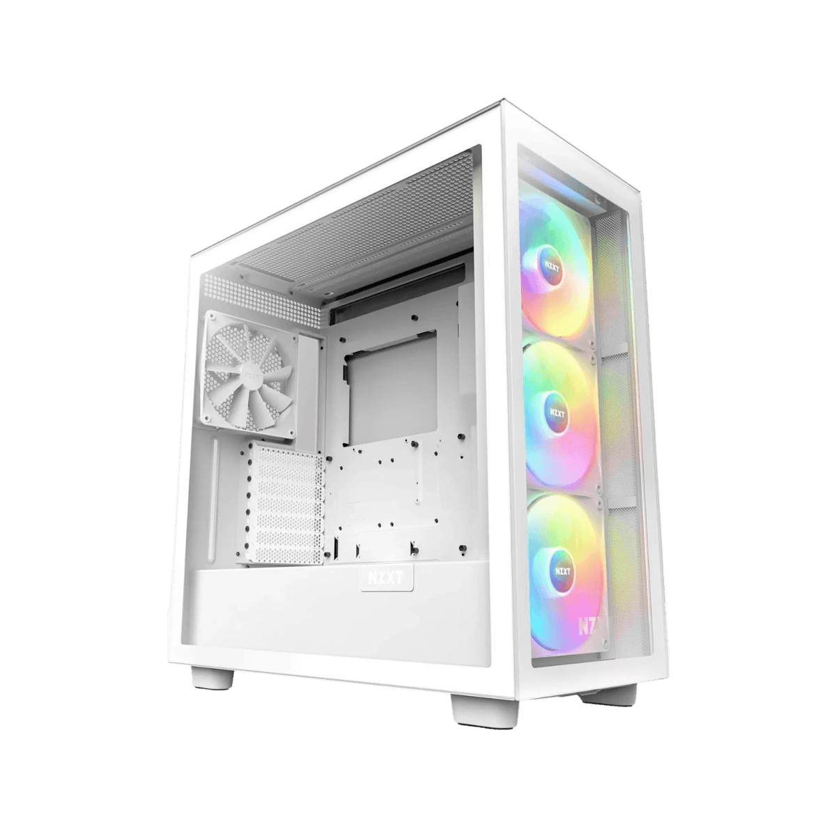 Obudowa NZXT H7 Elite RGB Matte White.
