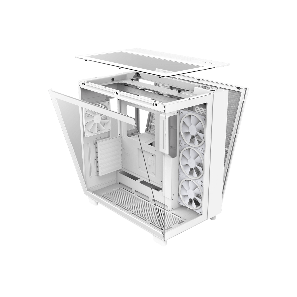 Obudowa NZXT H9 Elite Matte White.
