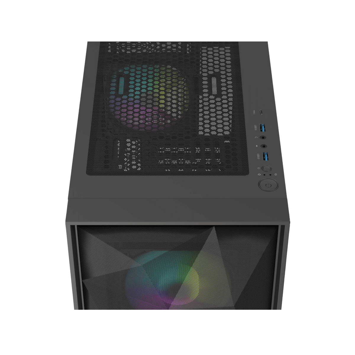 Obudowa Natec Genesis Diaxid 605 ARGB Black.