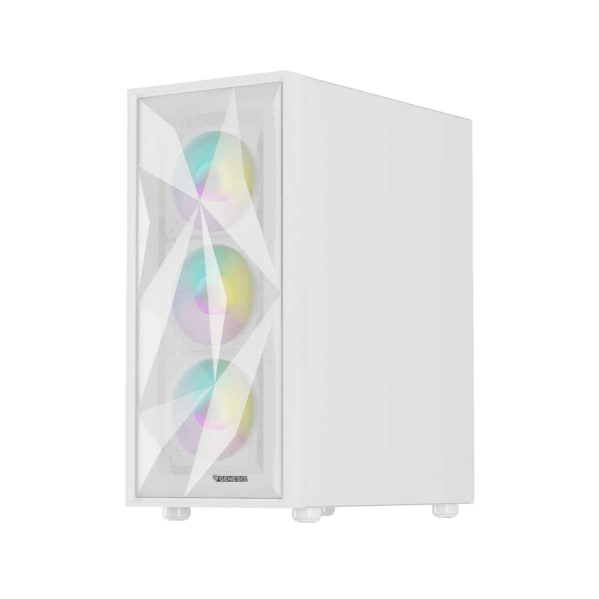 Obudowa Natec Genesis Diaxid 605 ARGB White.