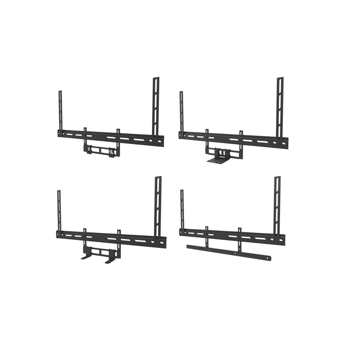 Uchwyt na wideobar Neomounts AV2-500BL 43" - 110" VESA 10kg.