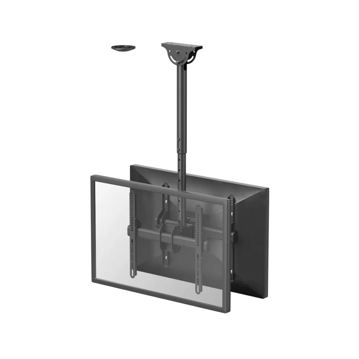 Uchwyt sufitowy na 2 monitory Neomounts NM-C440DBLACK 32" - 60" VESA 45kg.
