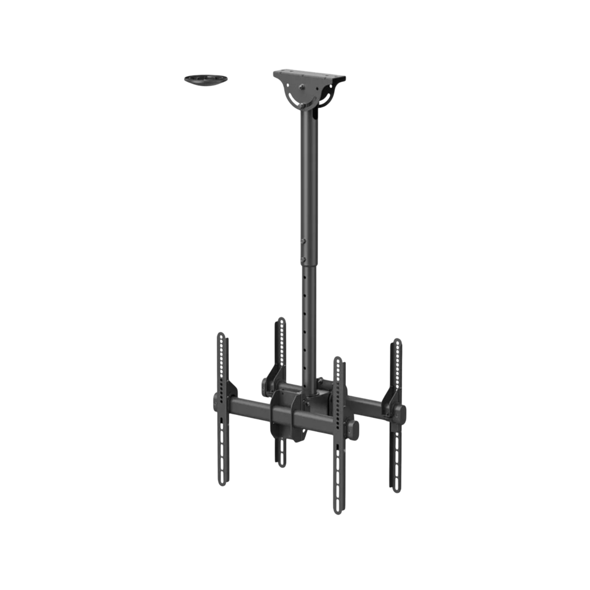 Uchwyt sufitowy na 2 monitory Neomounts NM-C440DBLACK 32" - 60" VESA 45kg.