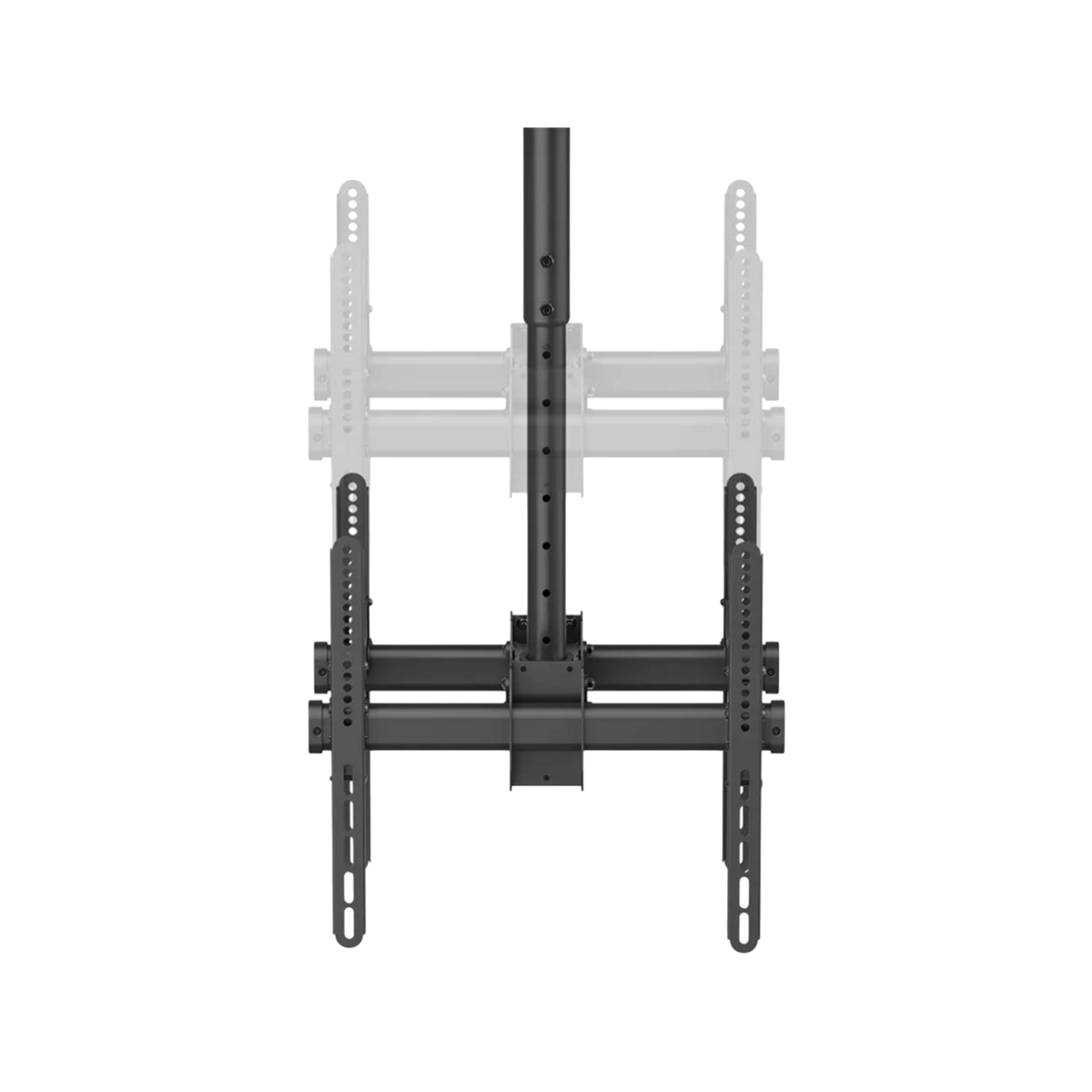 Uchwyt sufitowy na 2 monitory Neomounts NM-C440DBLACK 32" - 60" VESA 45kg.