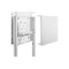 Stojak podłogowy do monitora Neomounts NS-M1250WHITE 37" - 70" VESA 70kg.