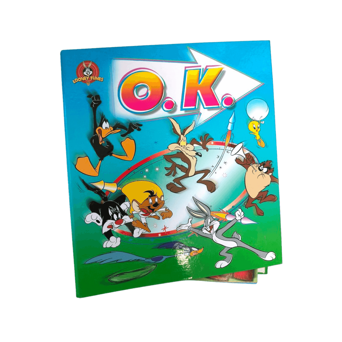 O.K. Looney Tunes segregator czasopismo.