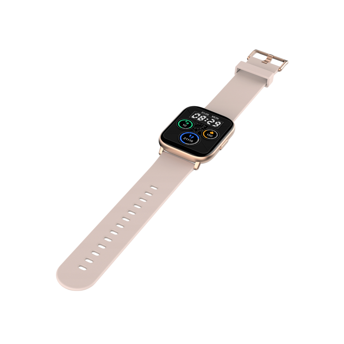Smartwatch Oromed ORO-FIT Pro GT Różowy.