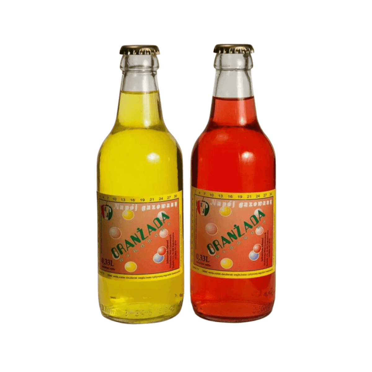 Oranżada w butelce.