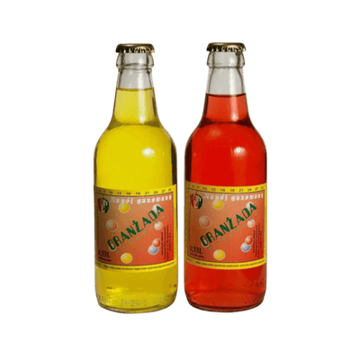 Oranżada w butelce.
