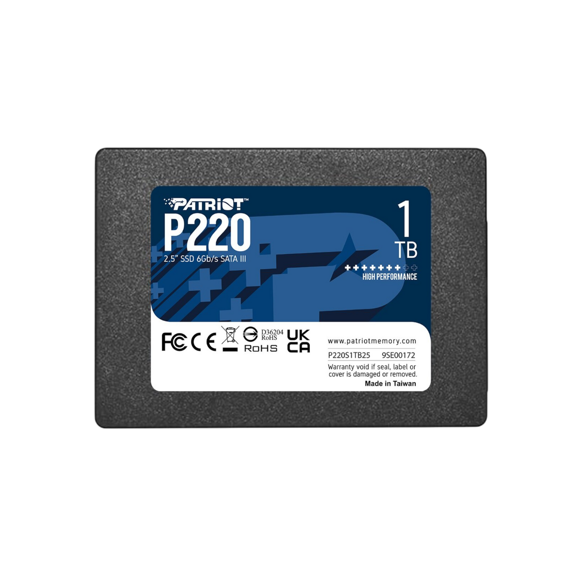 Dysk SSD Patriot P220 1TB 2.5".