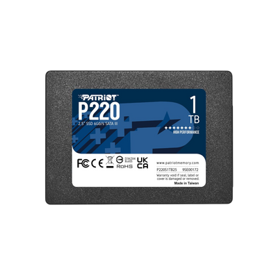Dysk SSD Patriot P220 1TB 2.5".