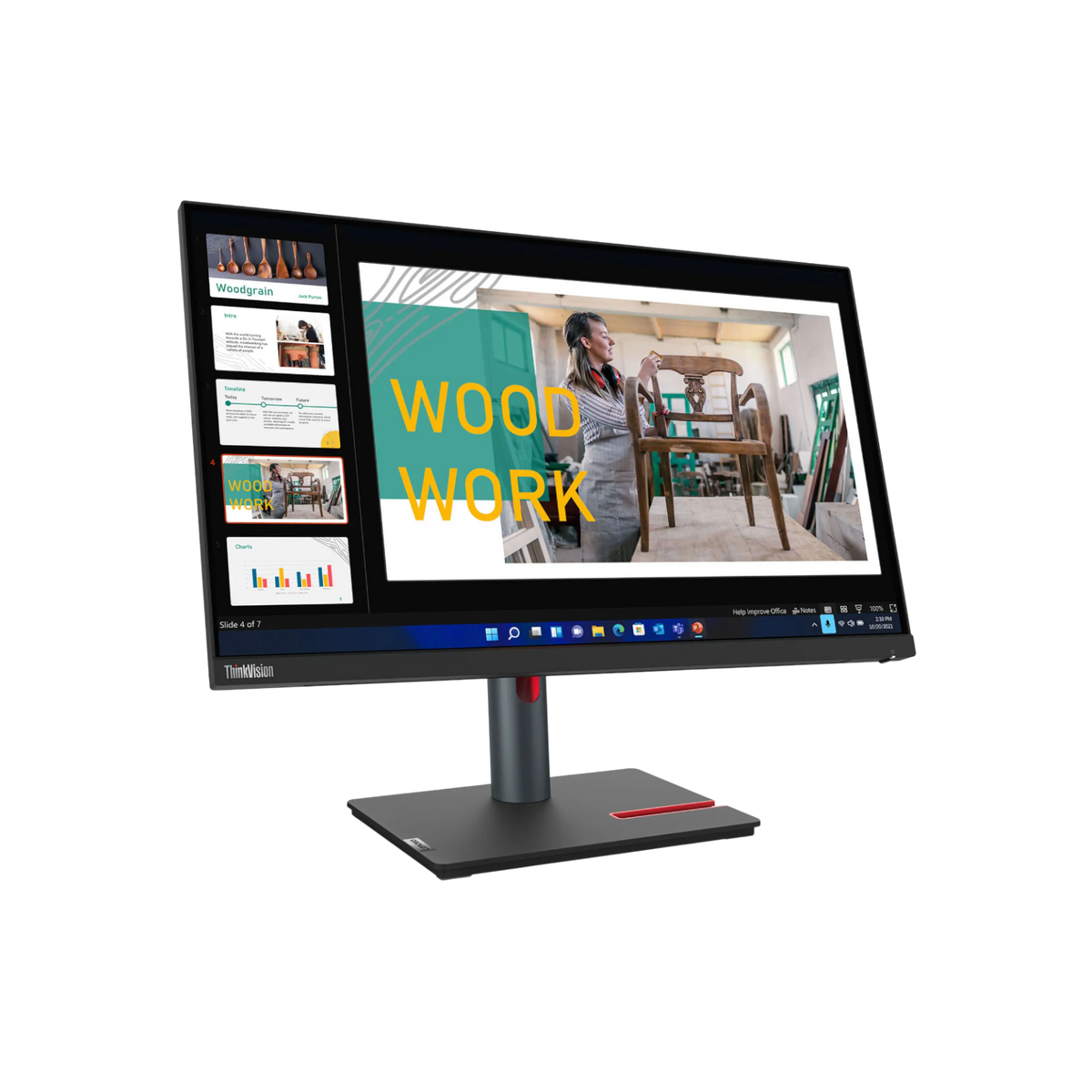 Monitor Lenovo P24q-30 24" IPS QHD.