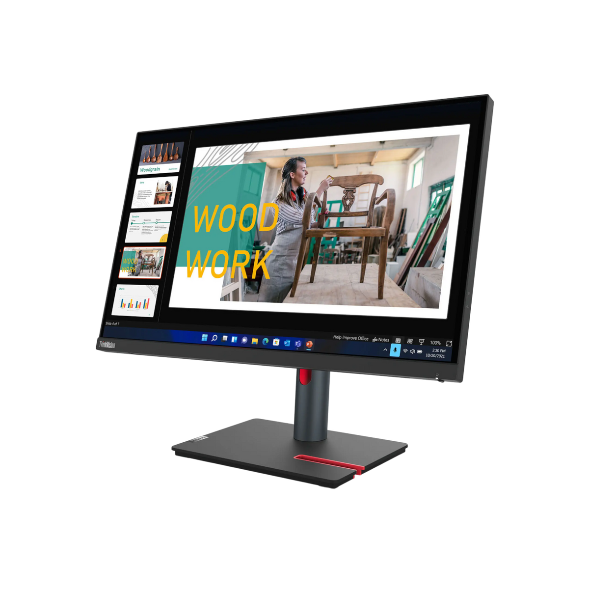 Monitor Lenovo P24q-30 24" IPS QHD.