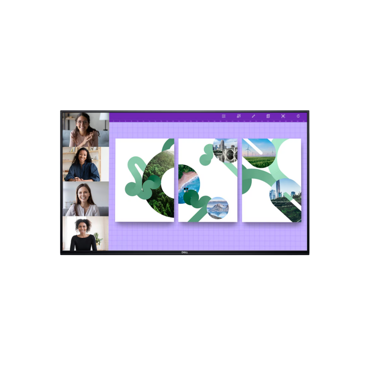 Monitor Dell P5524Q 54,6" VA 4K UHD.