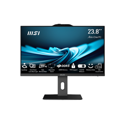 Komputer AiO MSI PRO AP242P 14M-649XEU i5-14400 23,8" FHD 16GB 512GB NOOS Czarny.