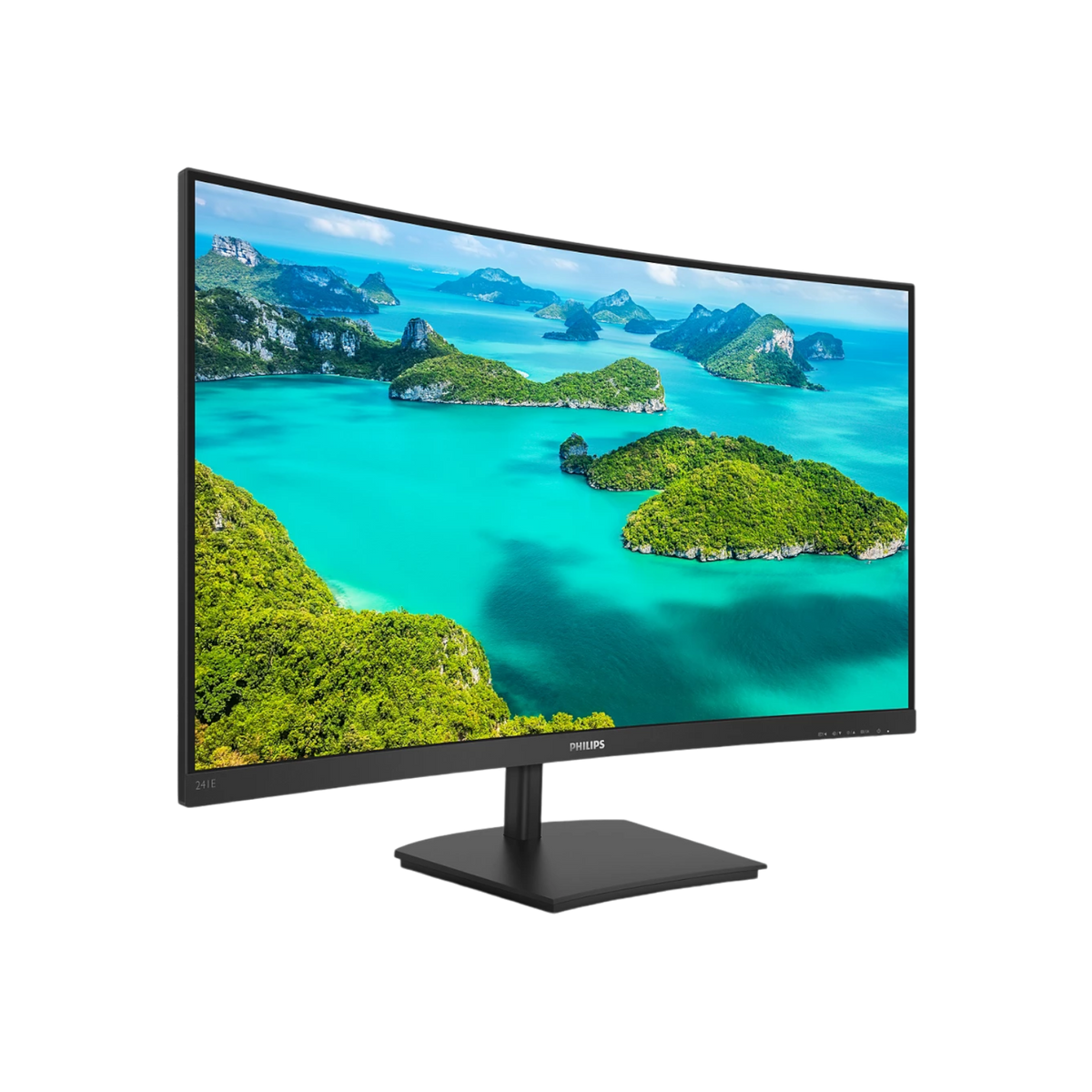 Monitor Philips 241E1SC 23,6" VA Full HD.